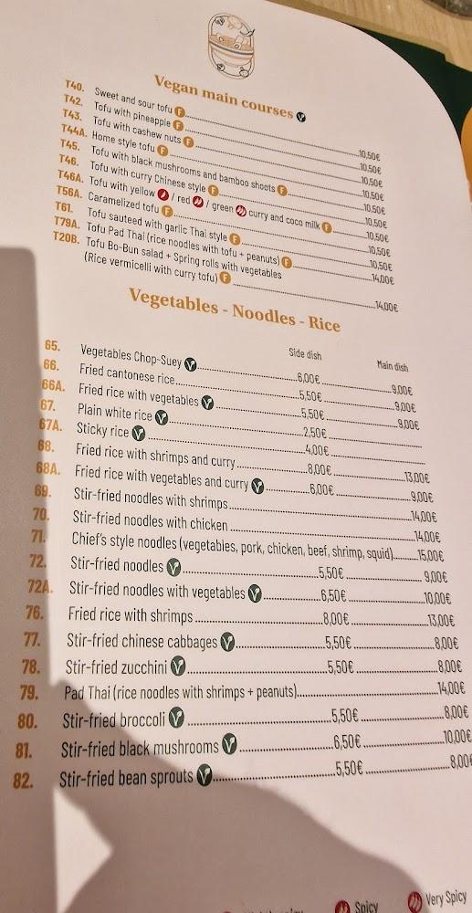 Restaurant Pattaya - Menu Image 3